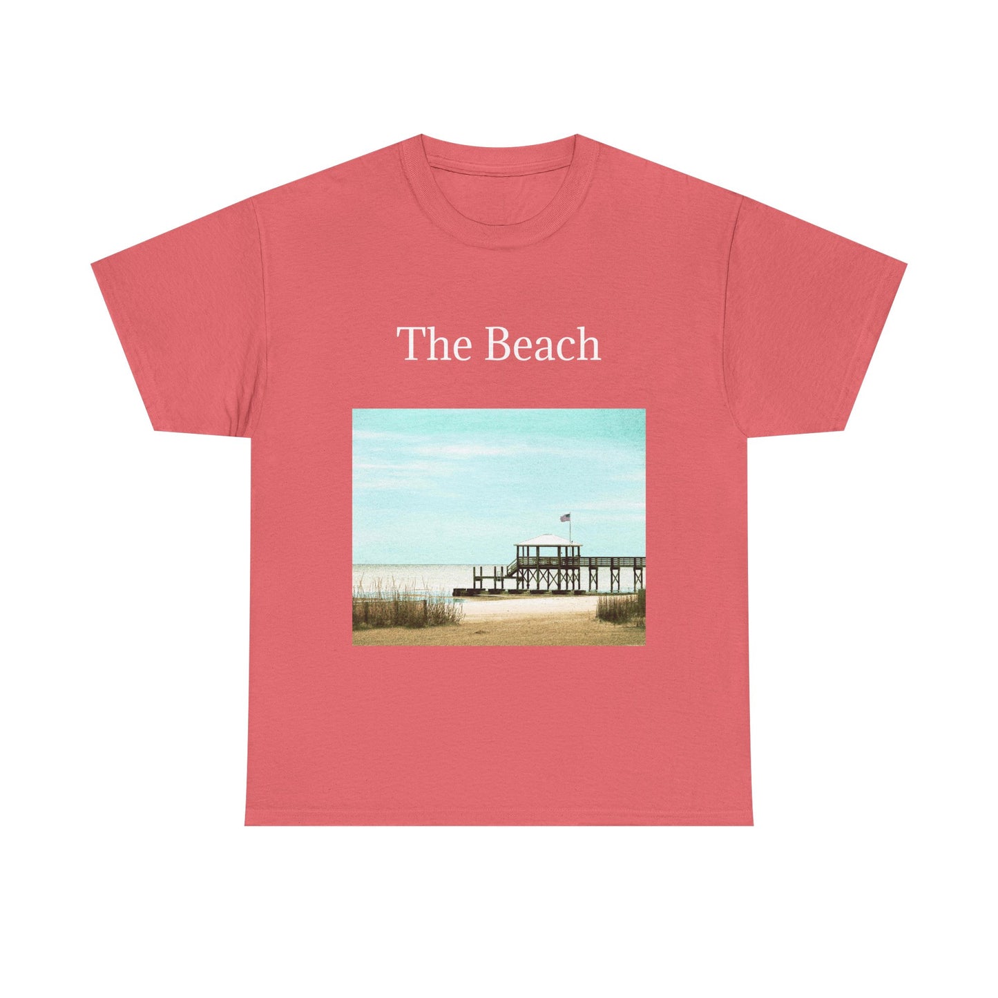The Beach- Amazing Unisex Heavy Cotton Short Sleeve Tee Shirts!