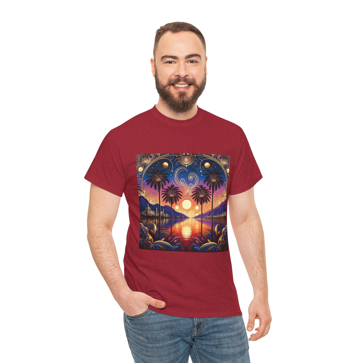 Tropical Dream- Amazing Unisex Heavy Cotton Short Sleeve Tee Shirts!