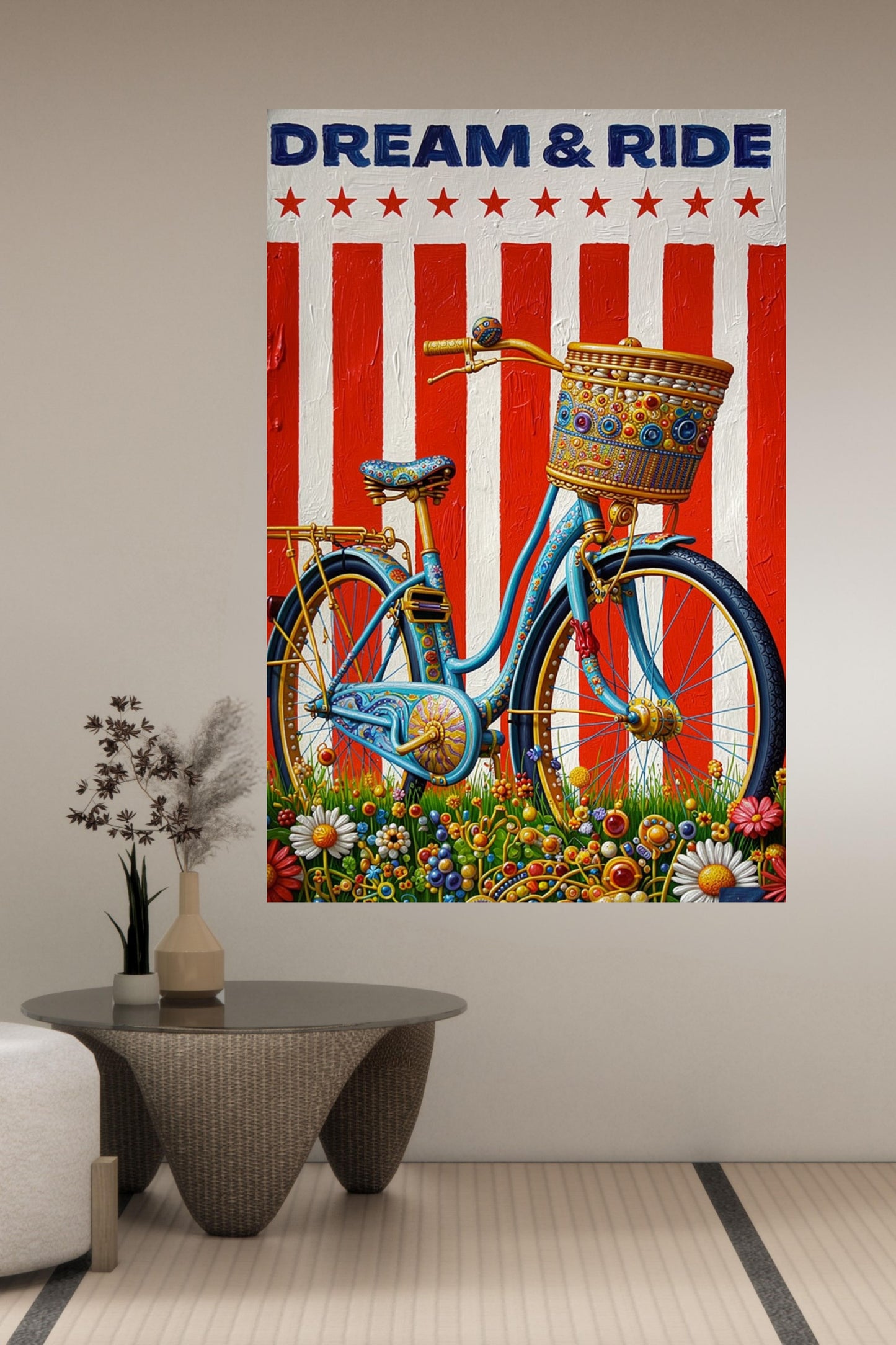 Dream and Ride| Abstract Art|  Prints, Canvas, Wood, or Metal Art