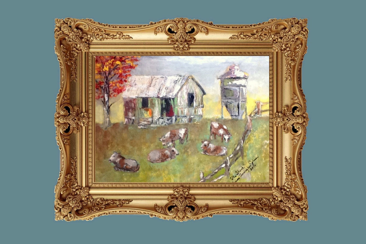 The Shack| Cattle-Animal-Farm| Prints, Canvas, Wood, or Metal Art