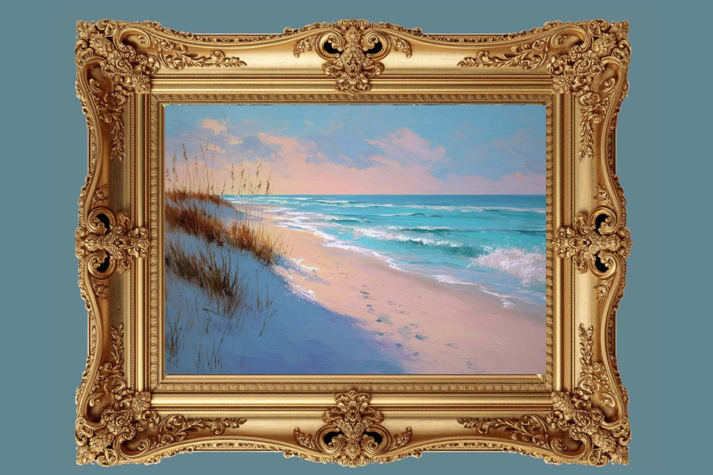 Moody Shores | Coastal Print| Beach Wall Art | Ocean Landscape Print | Giclée on Paper, Canvas, Wood, Metal