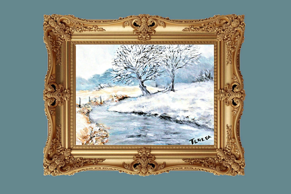 Watson Creek| Mountain Creek Art| Teresa Johnson Art| Giclee Paper- Wood- Metal- Canvas