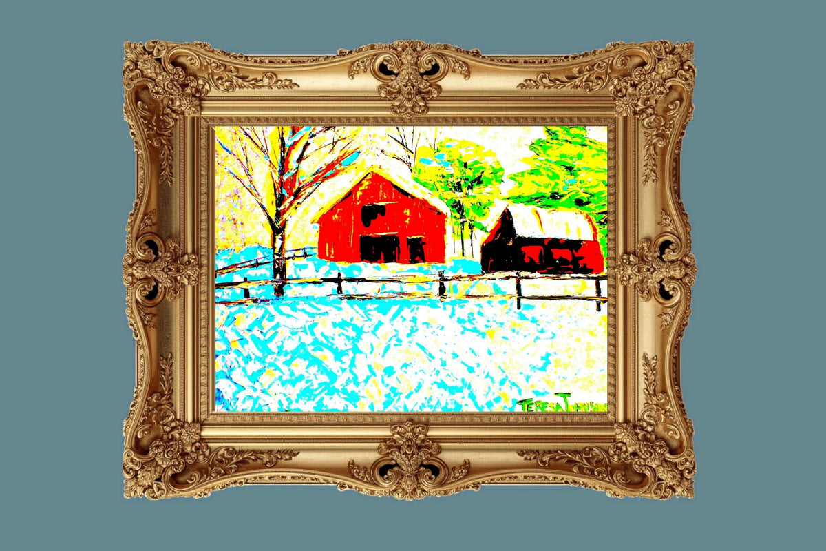 Forsyth Barns| Giclee Paper- Wood- Metal- Canvas