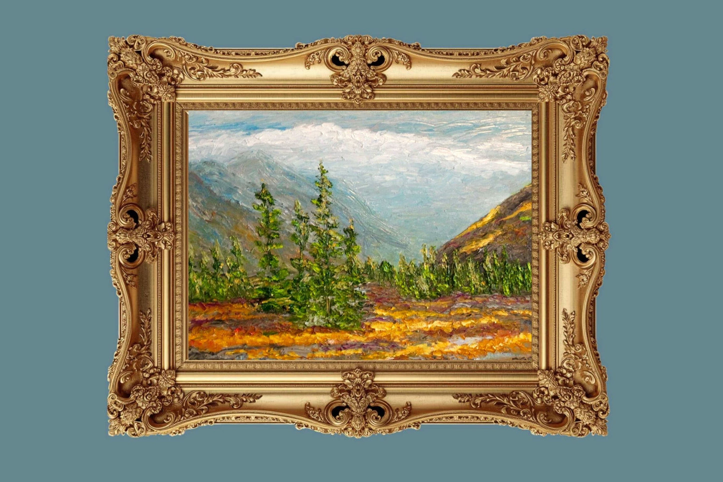 Guanella Pass- Colorado Evening Crown| Rocky Mountain Art| Giclee Paper- Wood- Metal- Canvas