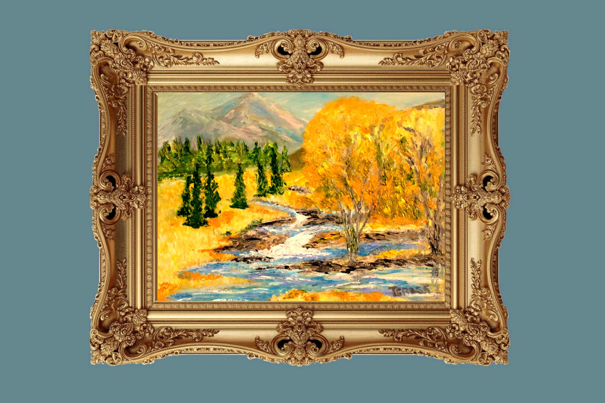 Colorado Morning | Rocky Mountain Landscape | Print of Original Teresa Johnson Painting| Giclee Paper- Wood- Metal- Canvas