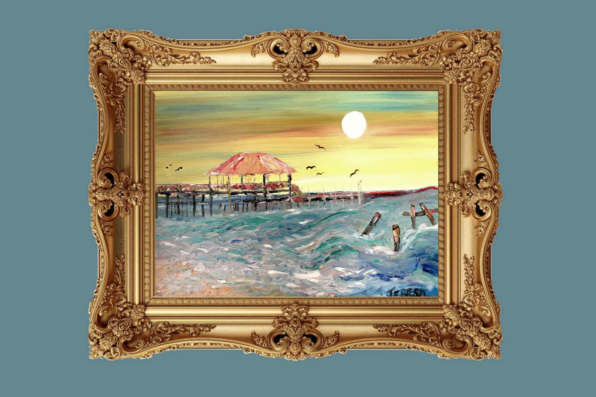 Can't Get Enough of The Mississippi Gulf Coast-Giclee Paper- Wood- Metal- Canvas