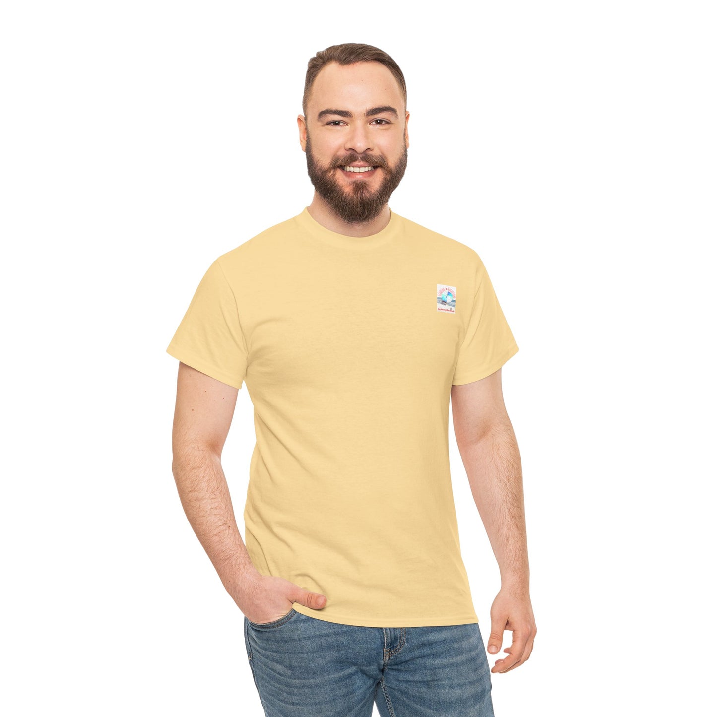 Florida Vacation Jacksonville - Amazing Unisex Heavy Cotton Short Sleeve Tee Shirts!