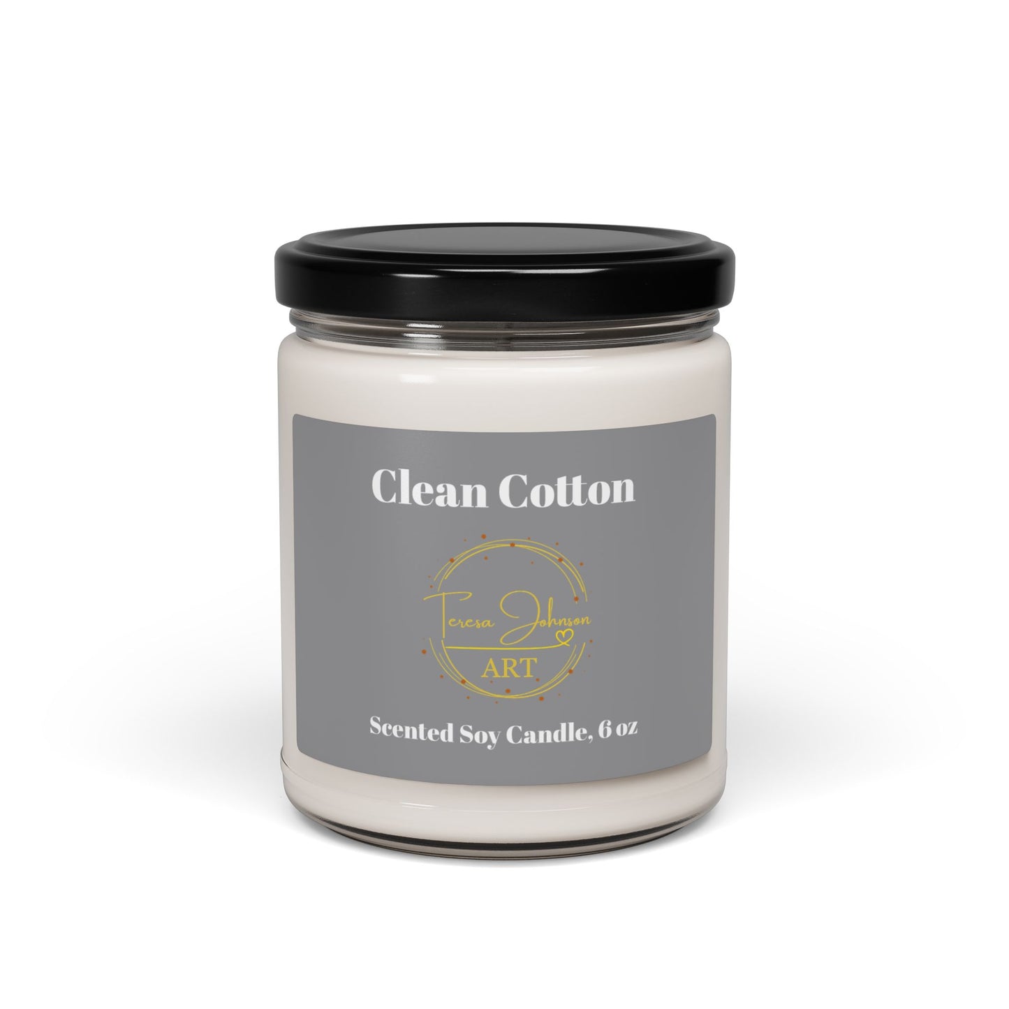 Clean Cotton - Scented Soy Candle, 9oz