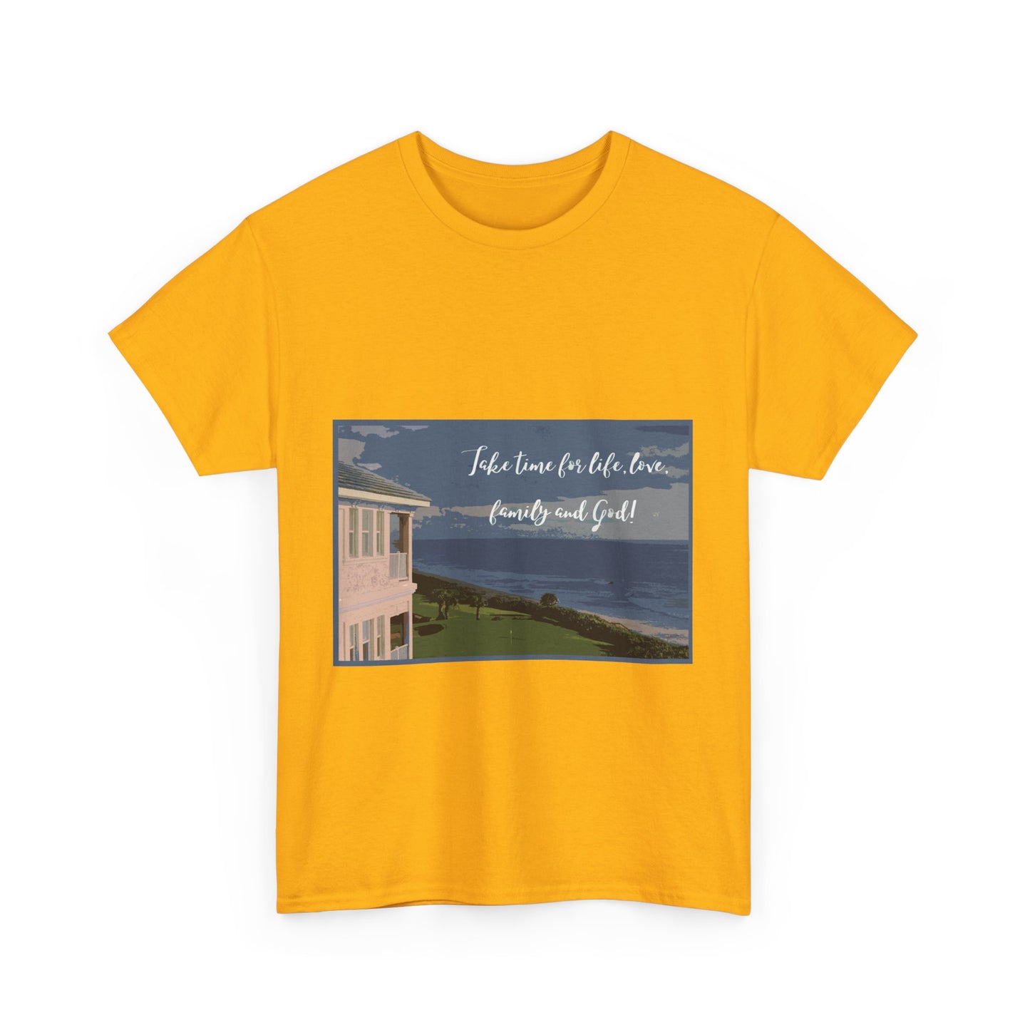 Take time for life- Amazing Unisex Heavy Cotton Tee
