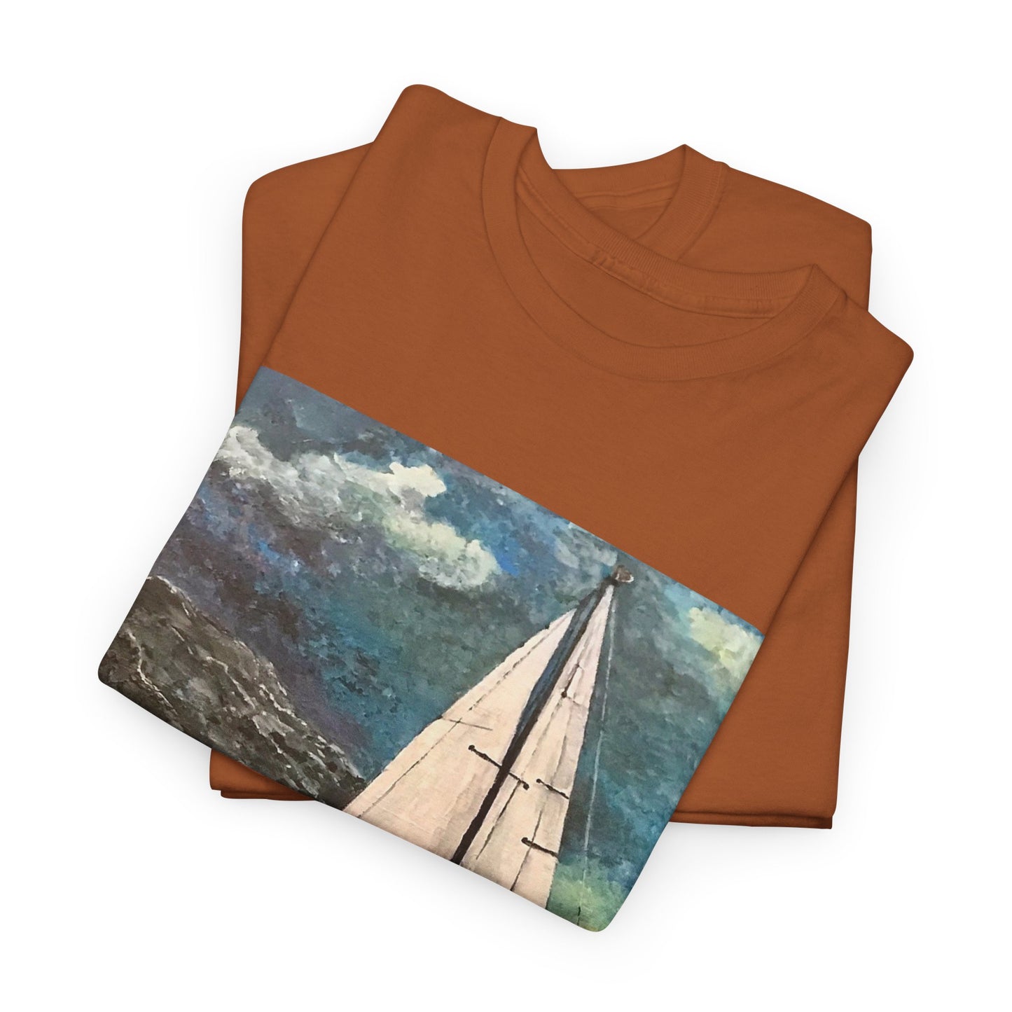 Tropical Sailing - Amazing Unisex Heavy Cotton Short Sleeve Tee Shirts!