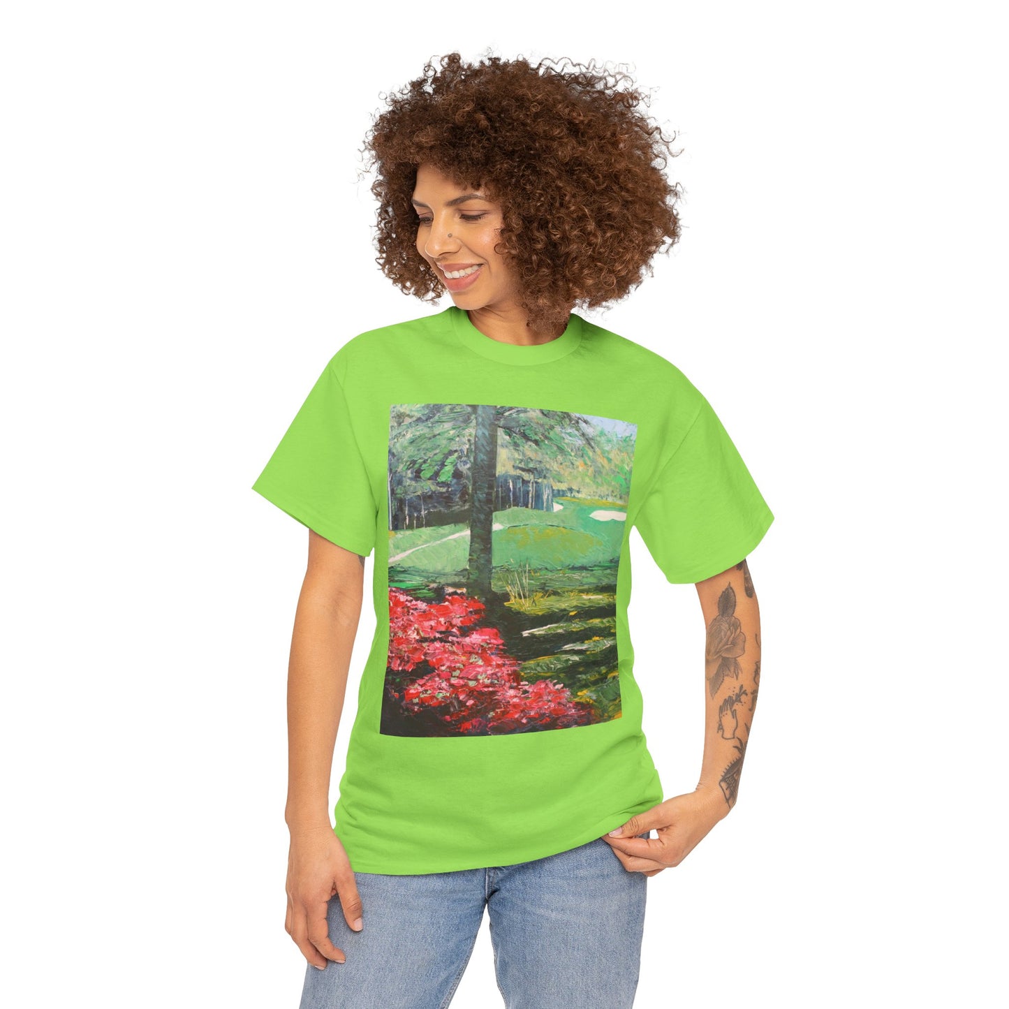 Masters Golf Course- Amazing Unisex Heavy Cotton Short Sleeve Tee Shirts!