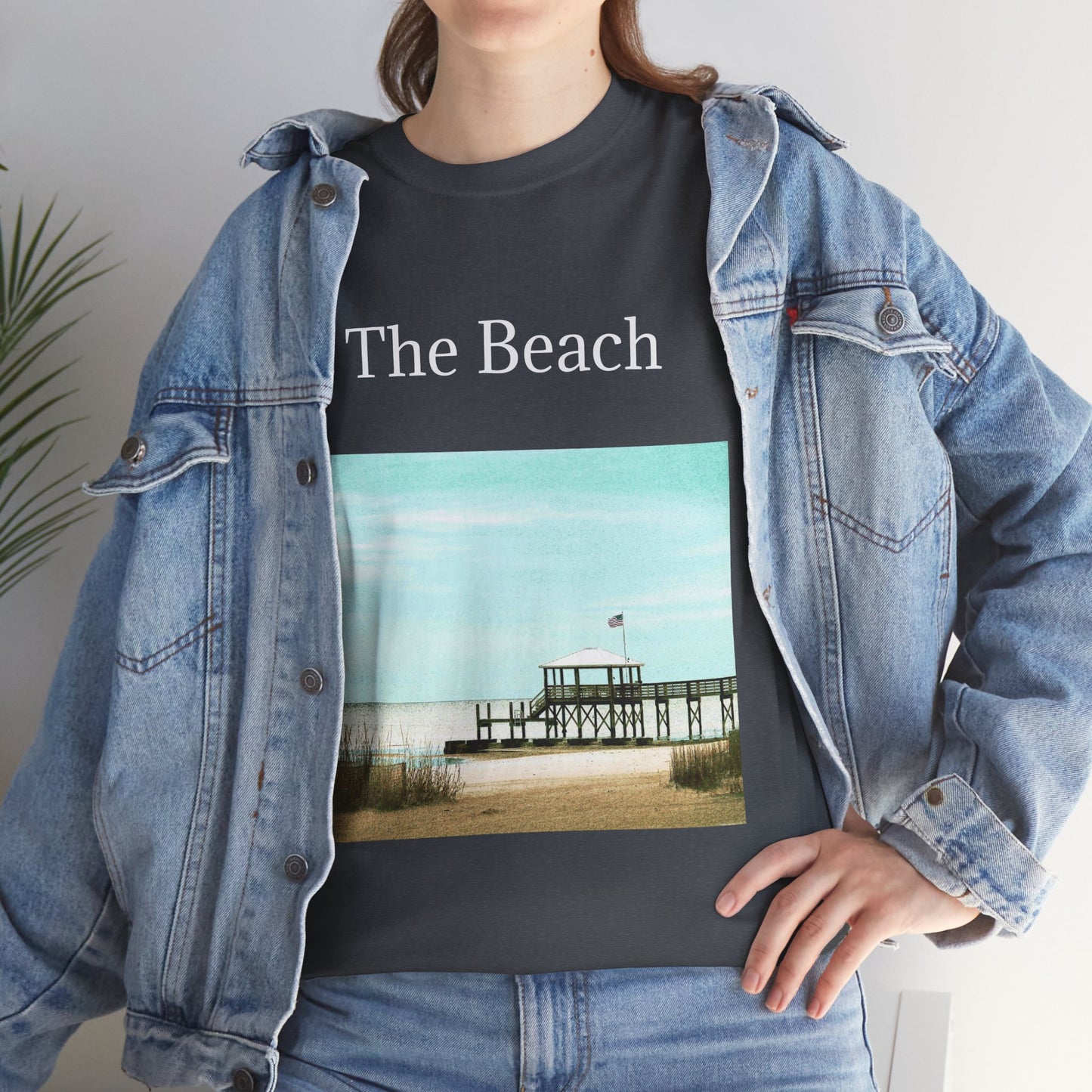 The Beach- Amazing Unisex Heavy Cotton Short Sleeve Tee Shirts!