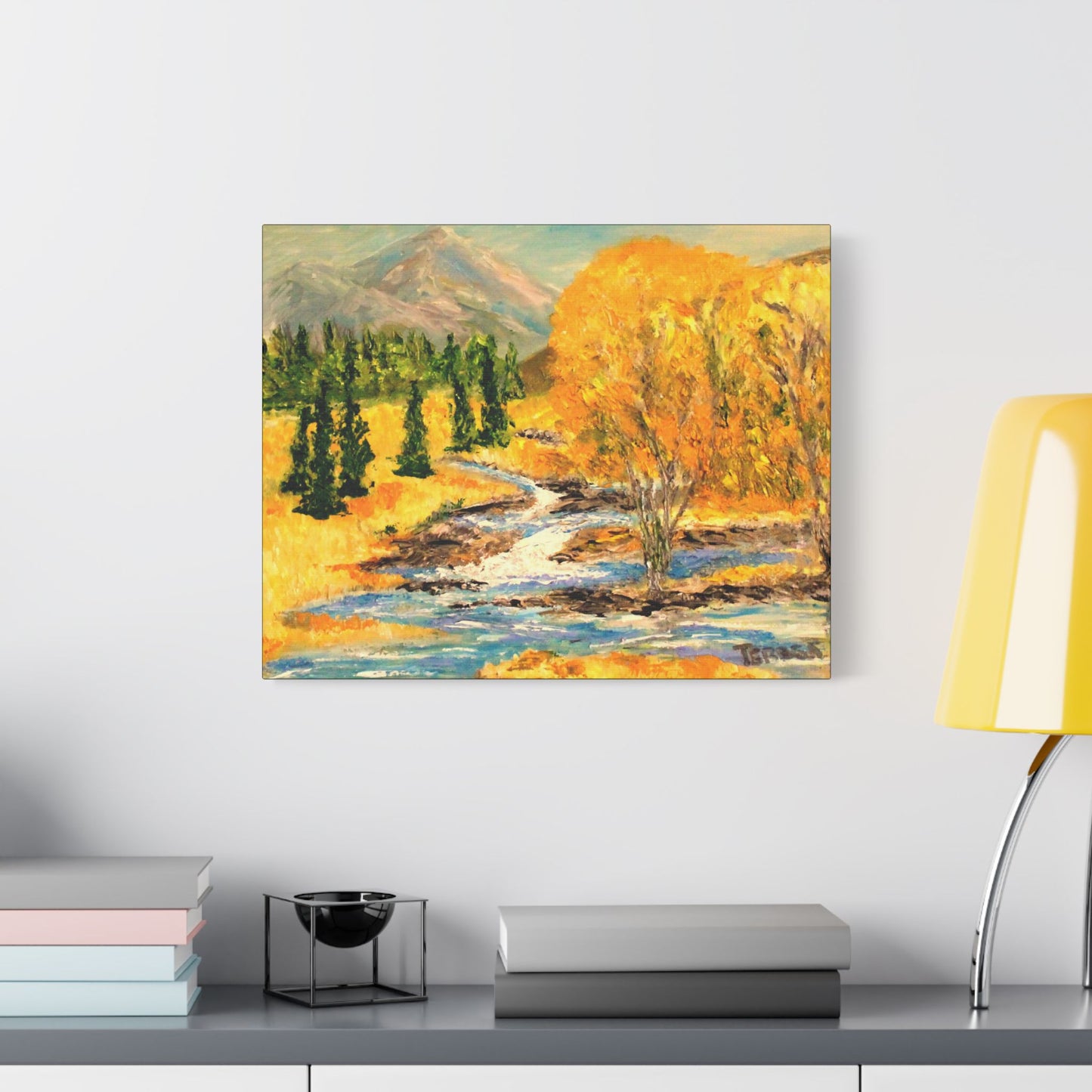 Colorado Morning - Art- Gallery Wrapped- Satin Stretched Canvas Gallery Wraps - No Frame Needed