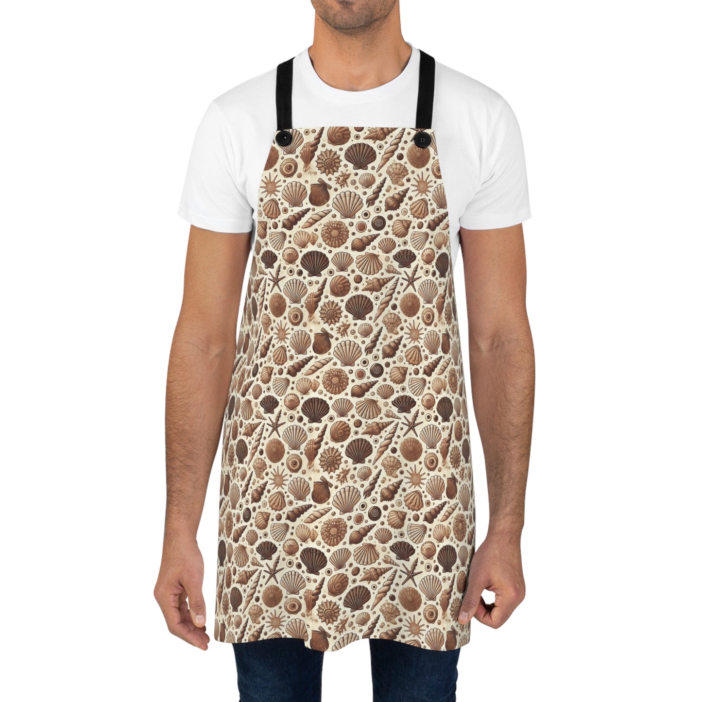 Brown Sea Shells -Apron