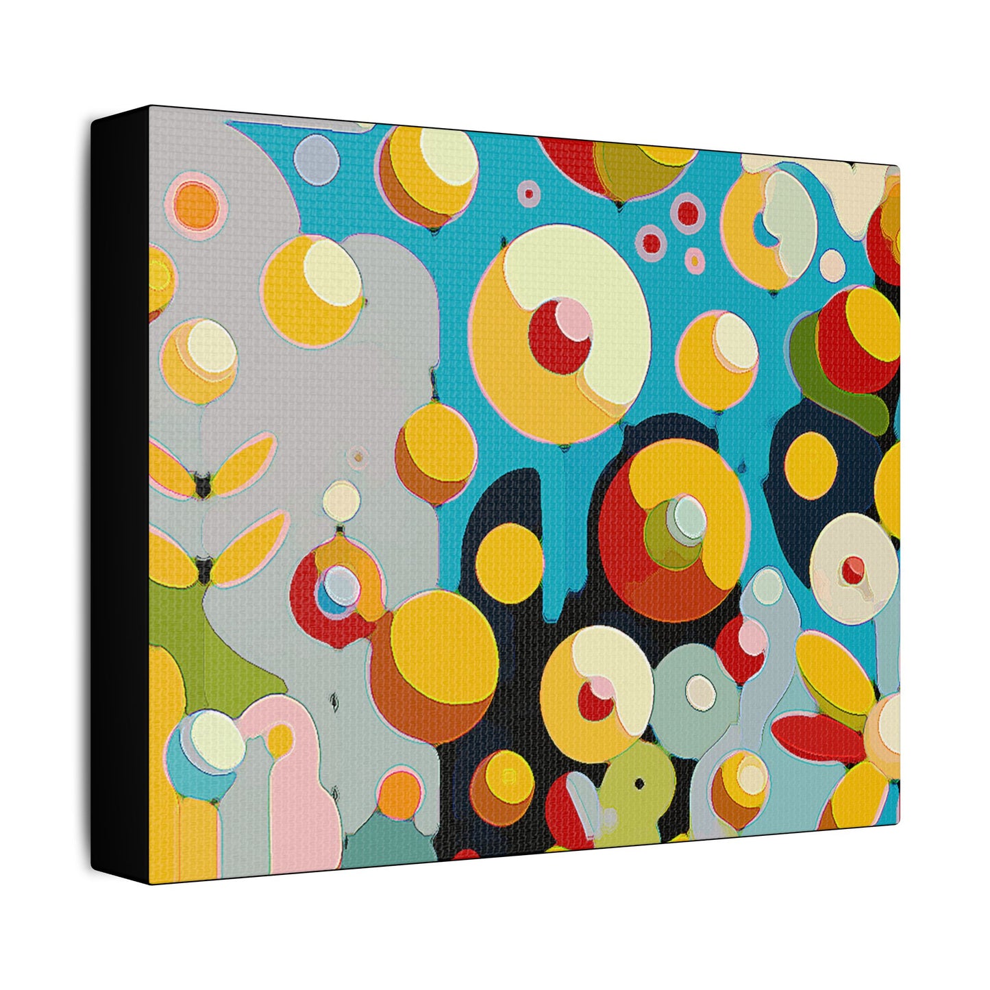 Floating- Art- Gallery Wrapped- Satin Stretched Canvas Gallery Wraps - No Frame Needed