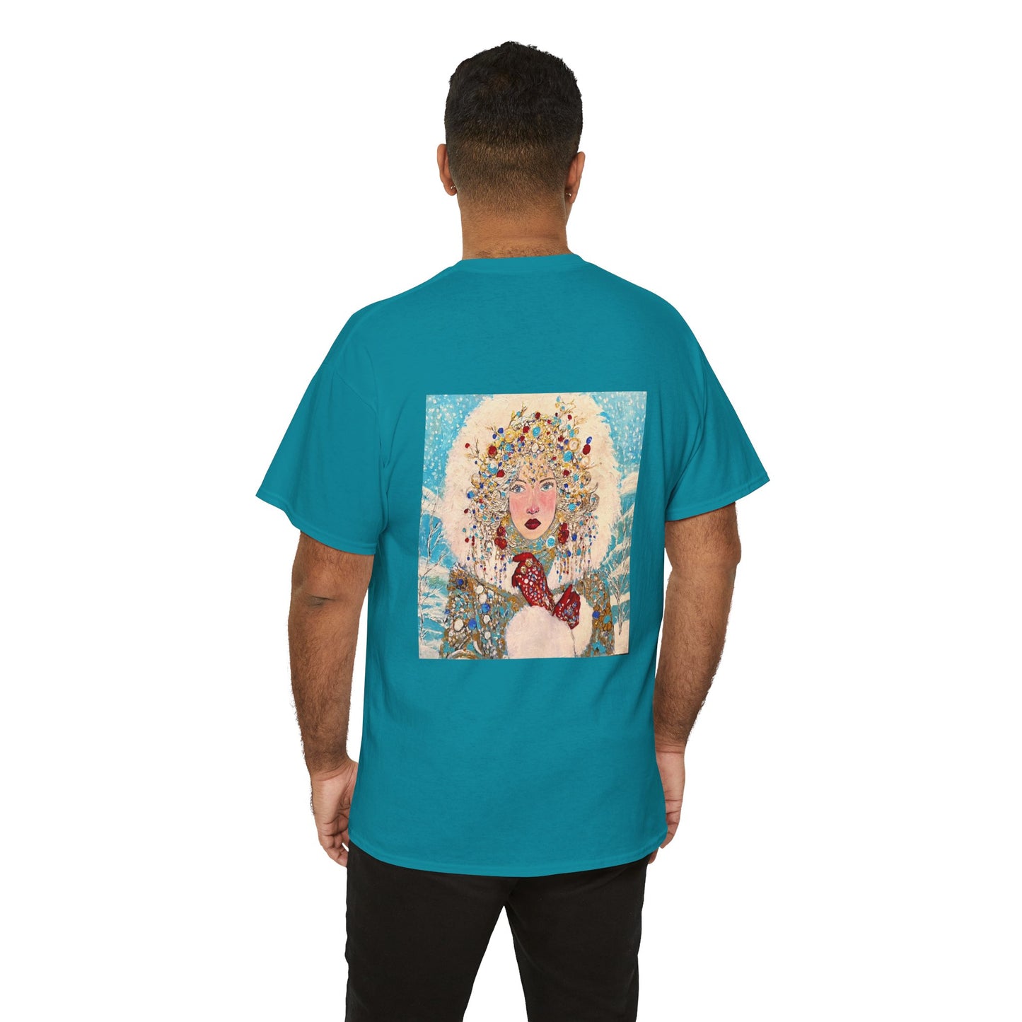 The Queen of Winter - Amazing Quality Unisex Heavy Cotton Short Sleeve Tee Shirts!