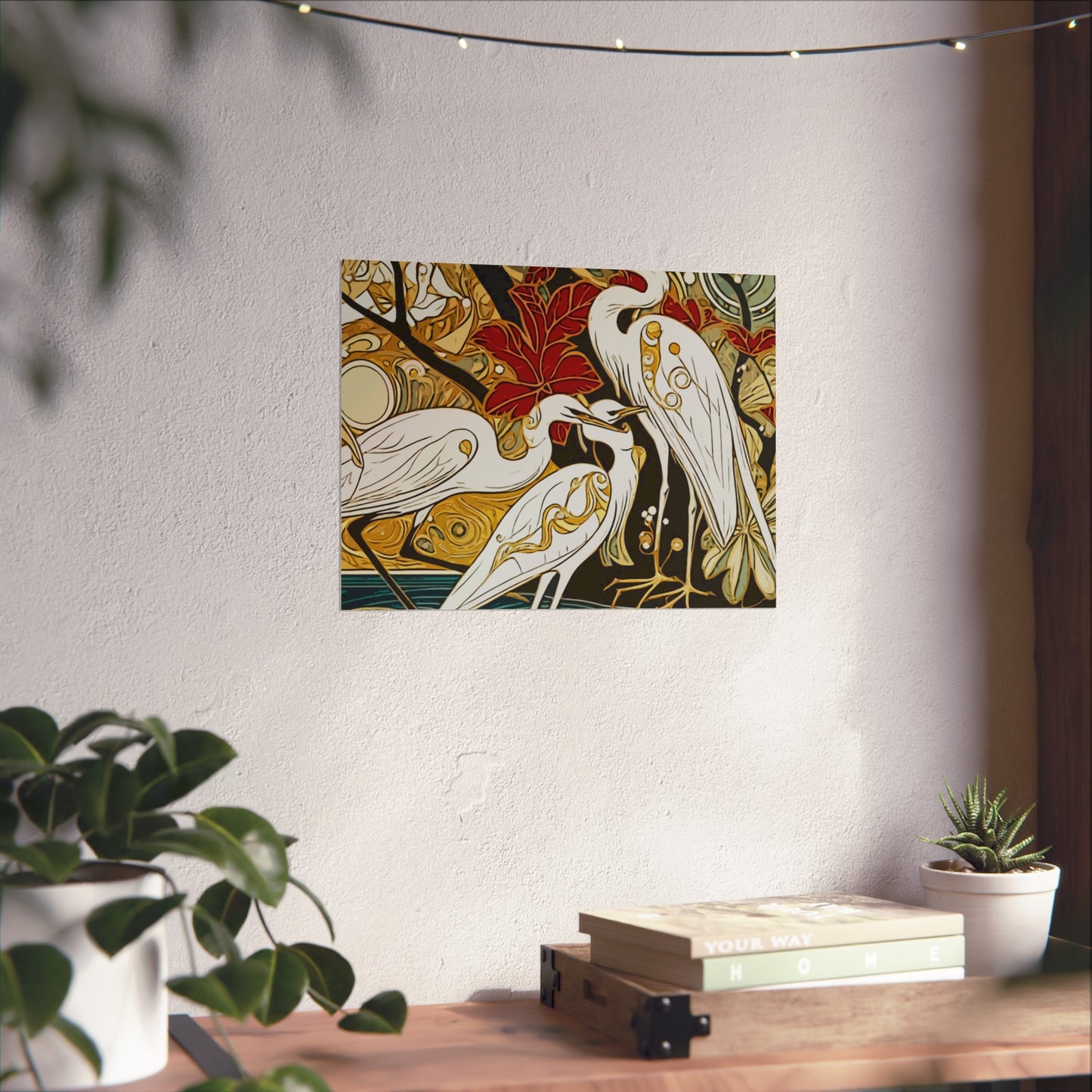 Gorgeous Birds- Art- Giclée Technique Fine Art Posters- No Frame