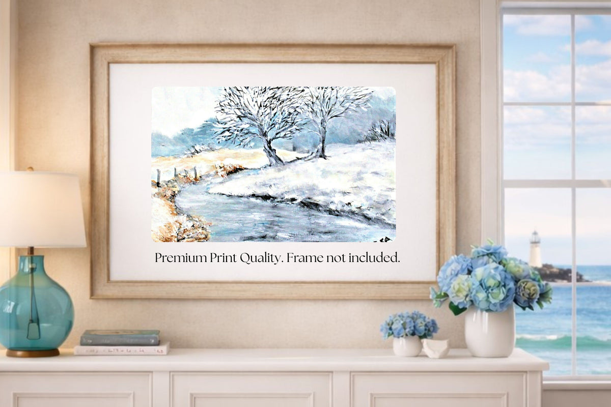 Watson Creek| Mountain Creek Art| Teresa Johnson Art| Giclee Paper- Wood- Metal- Canvas