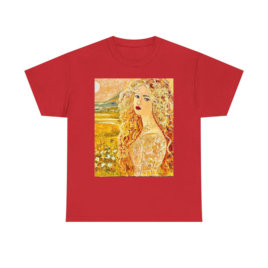 Queen of Summer- Amazing Unisex Heavy Cotton Tee