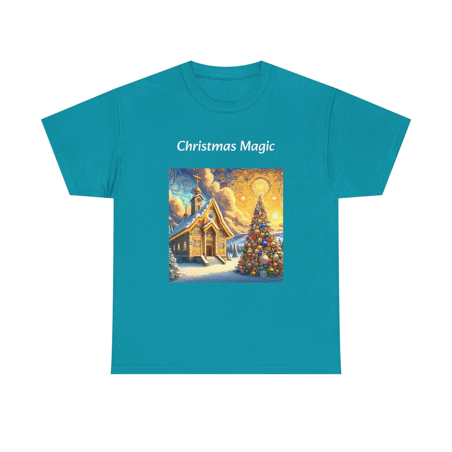 Magic Christmas Amazing Unisex Heavy Cotton Short Sleeve Tee Shirts!