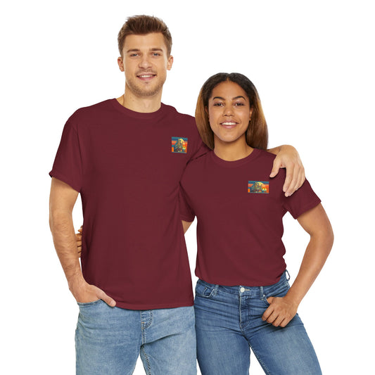 Art Deco Theatre - Amazing Unisex Heavy Cotton Short Sleeve Tee Shirts!