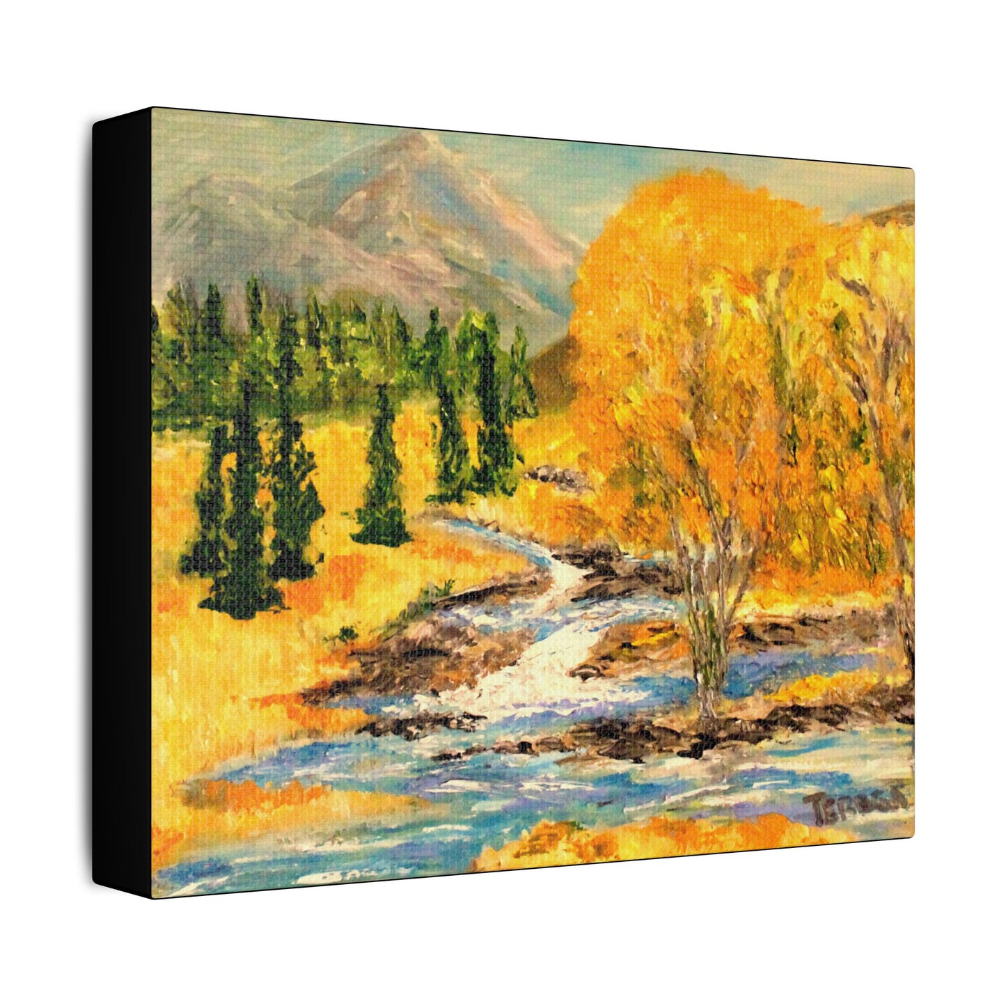 Colorado Morning - Art- Gallery Wrapped- Satin Stretched Canvas Gallery Wraps - No Frame Needed