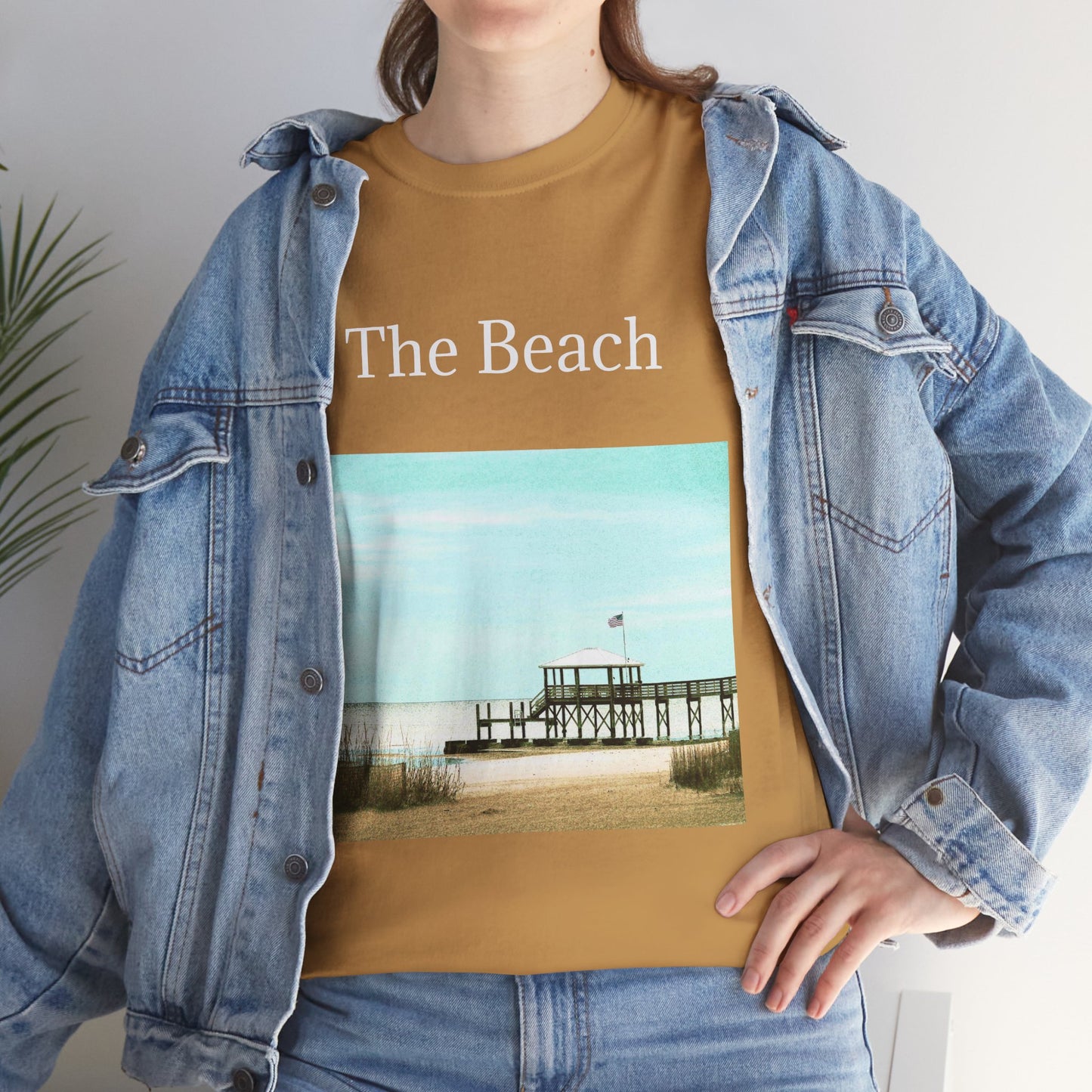 The Beach- Amazing Unisex Heavy Cotton Short Sleeve Tee Shirts!
