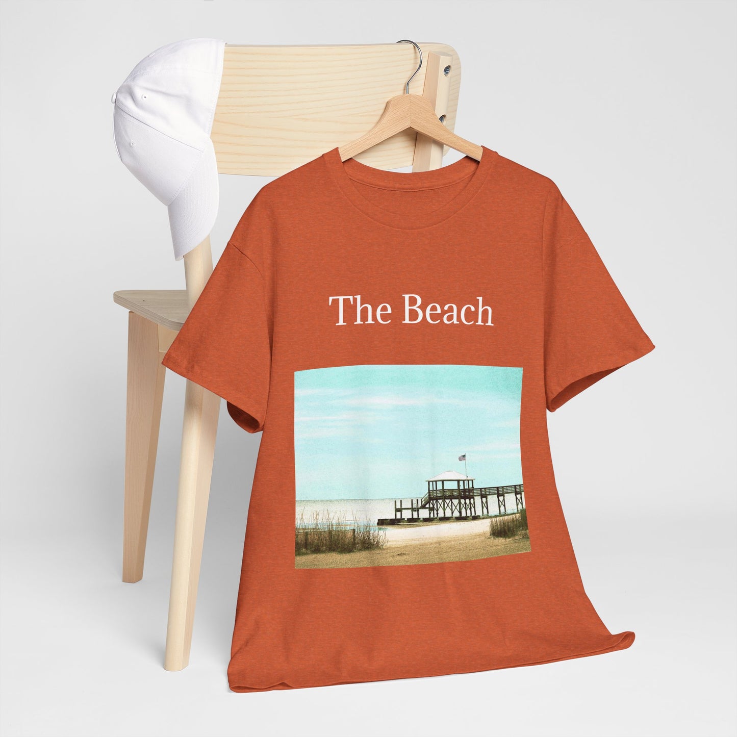 The Beach- Amazing Unisex Heavy Cotton Short Sleeve Tee Shirts!