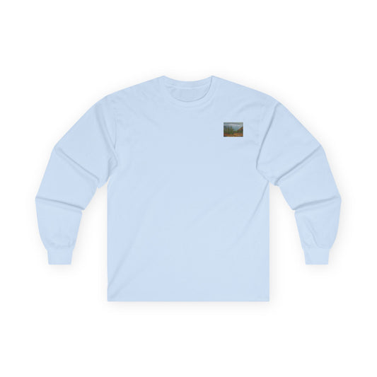 "Rocky Mountain's Shadows" Long Sleeve Casual Unisex Tee Shirt