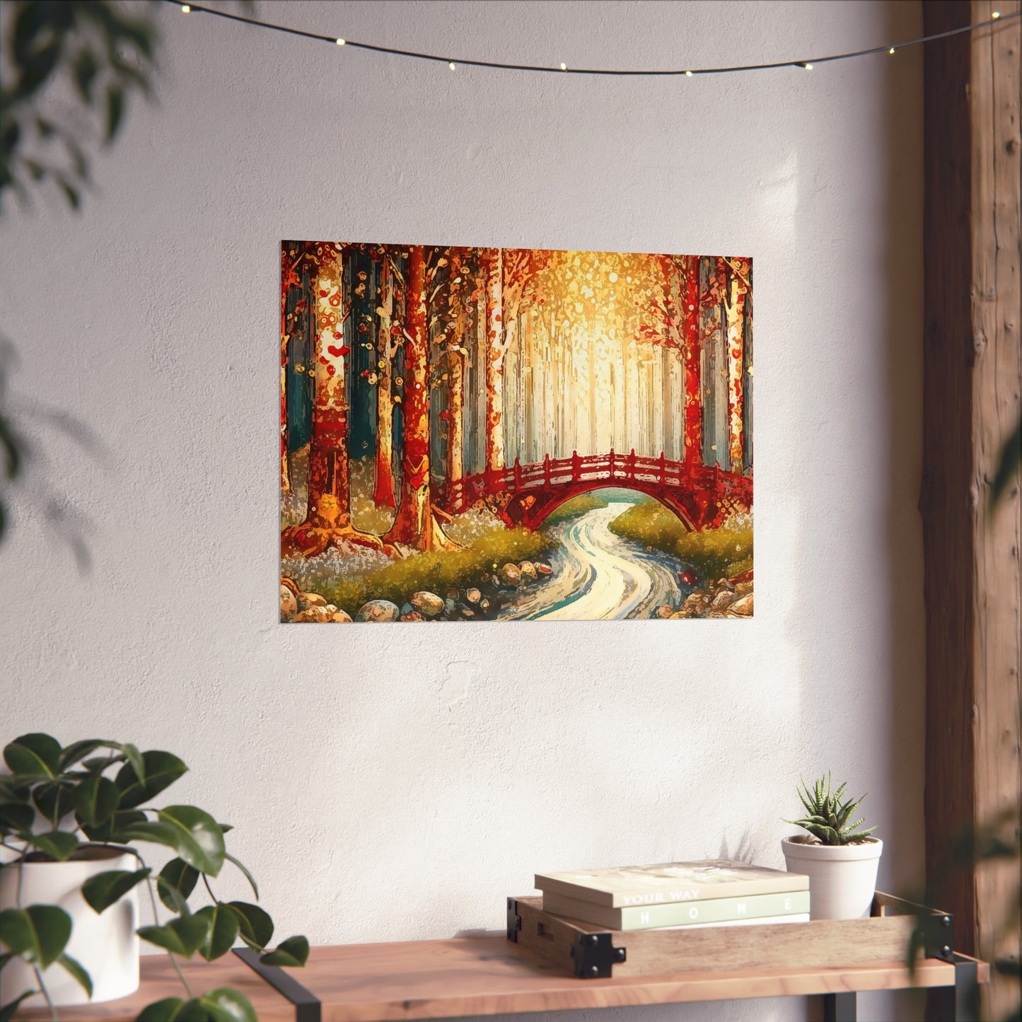 Magical Forest- Art- Giclée Technique Fine Art Posters- No Frame