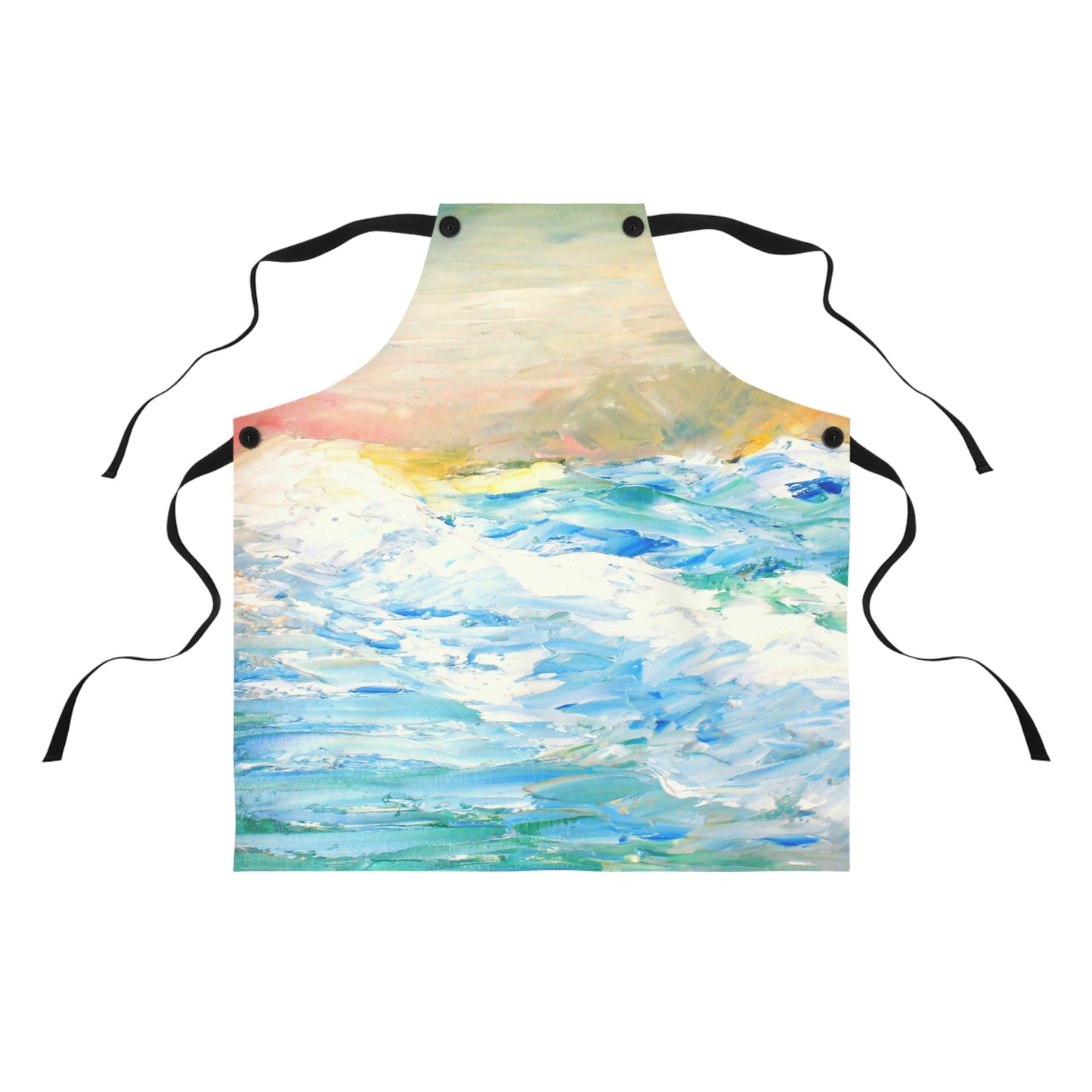 God is Stirring the Sea -Apron