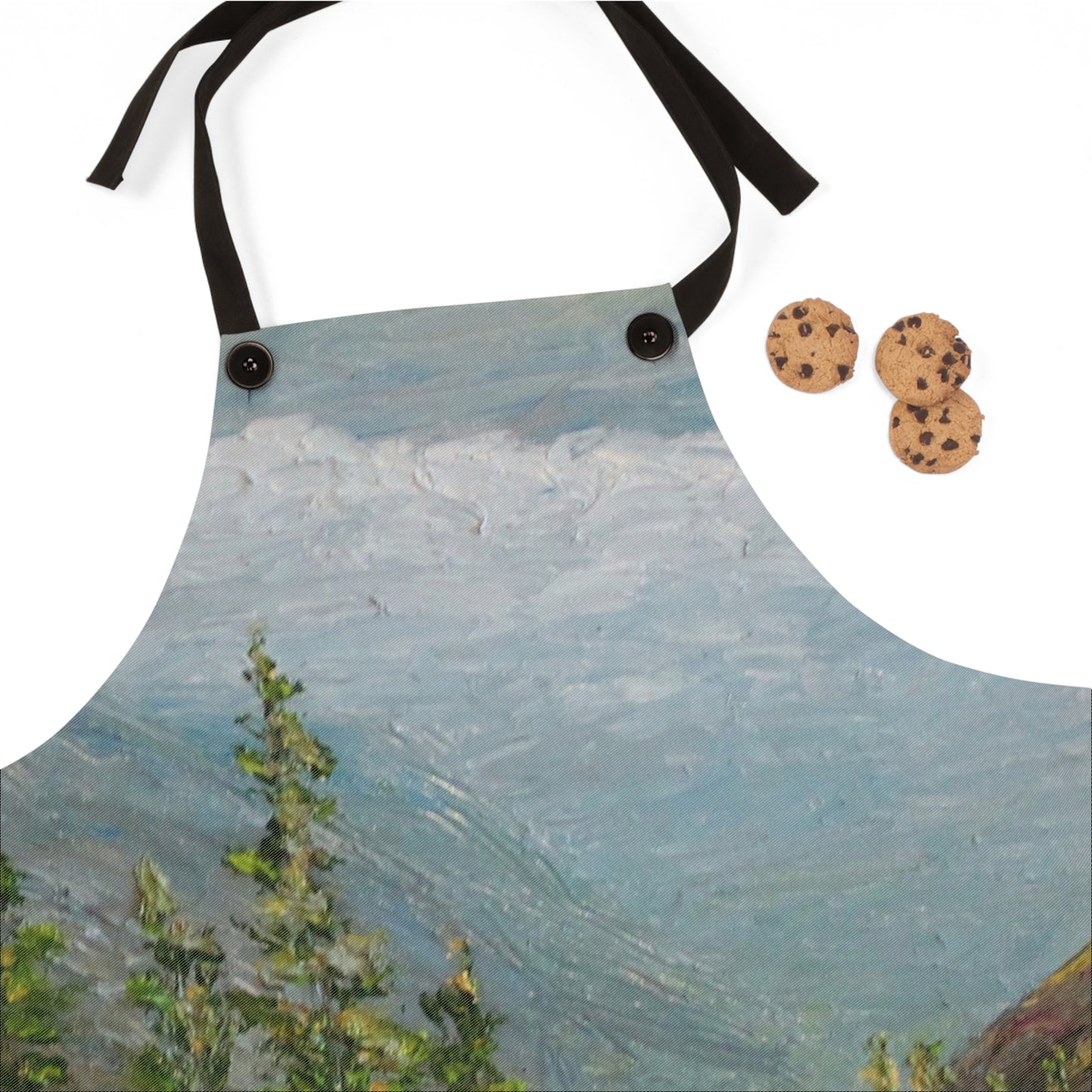 "Rocky Mountain's Shadows" Apron