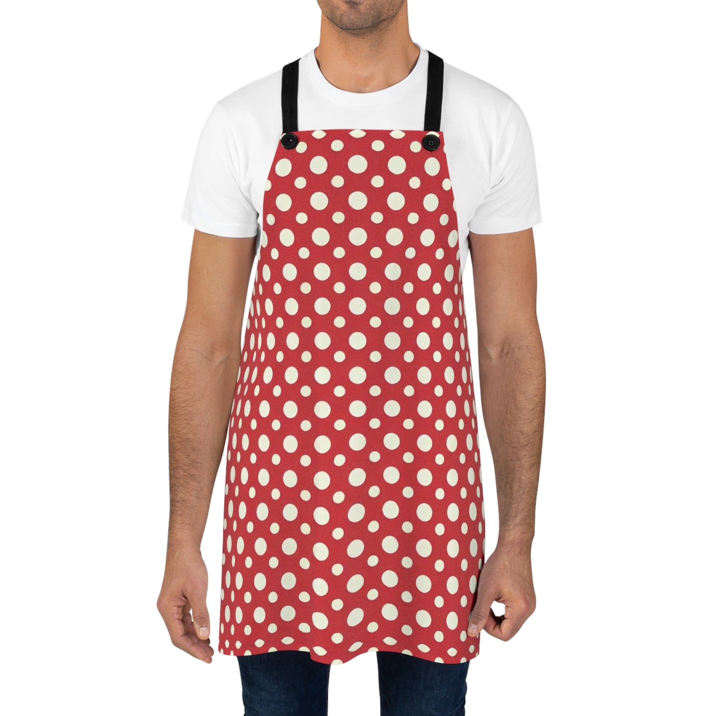 Red-Polka-Dots-Circles-Apron