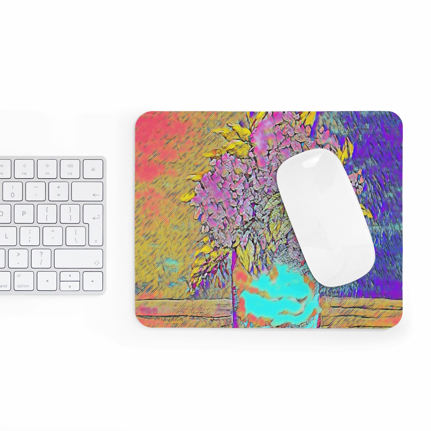 Old Fashion Hydrangea Mousepad
