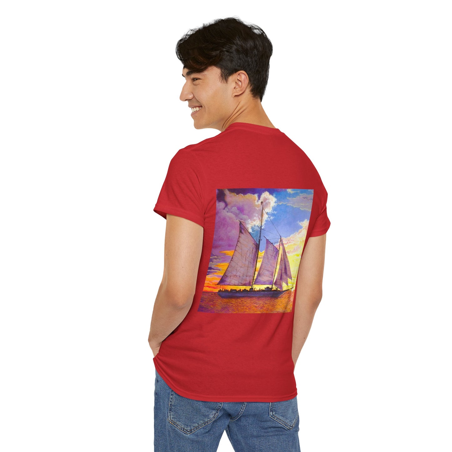 Smooth Sailing- Amazing Unisex Heavy Cotton Short Sleeve Tee Shirts!