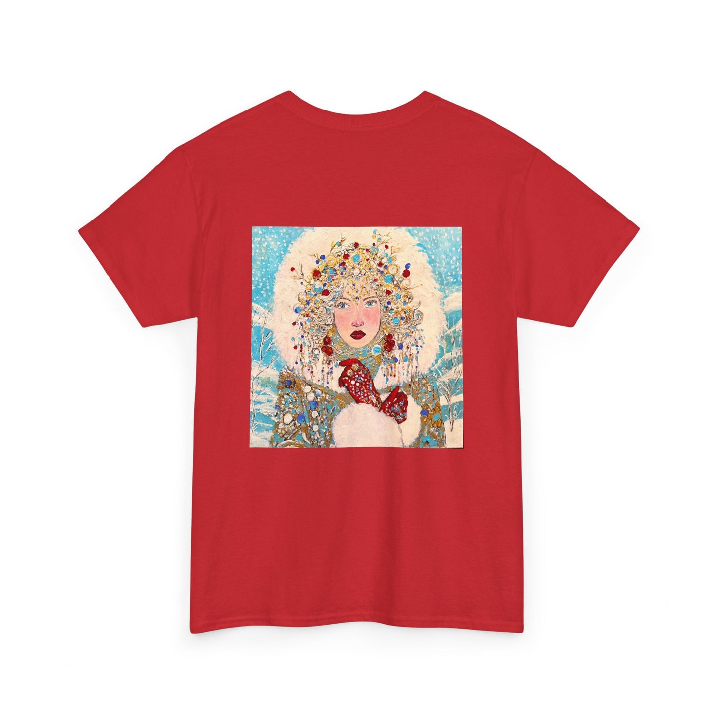 The Queen of Winter - Amazing Quality Unisex Heavy Cotton Short Sleeve Tee Shirts!