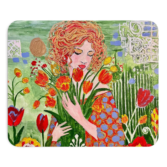 The Queen of Spring Mousepad