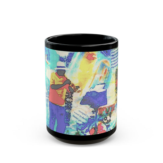 Jazz in Savannah - 11 oz or 15 oz Ceramic Black Mugs