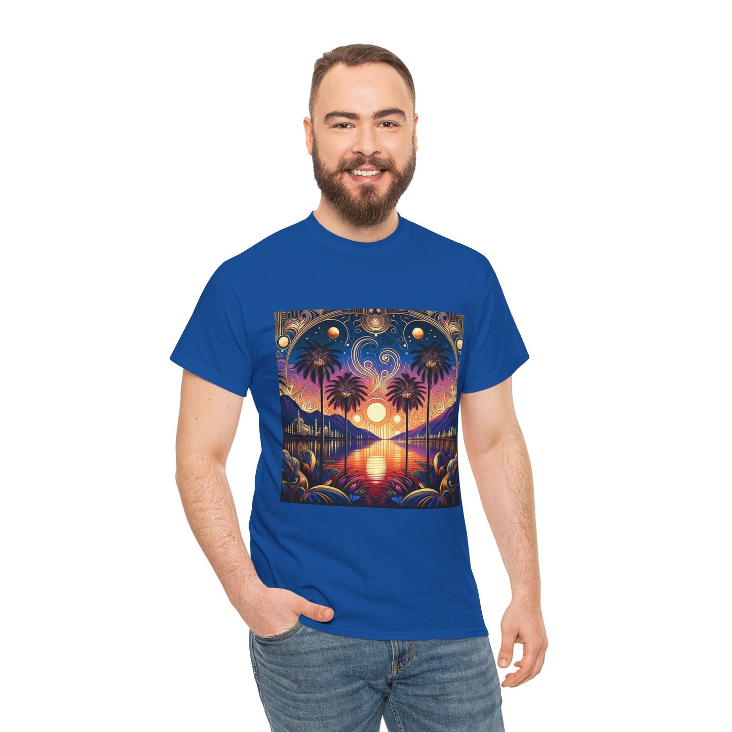 Tropical Dream- Amazing Unisex Heavy Cotton Short Sleeve Tee Shirts!