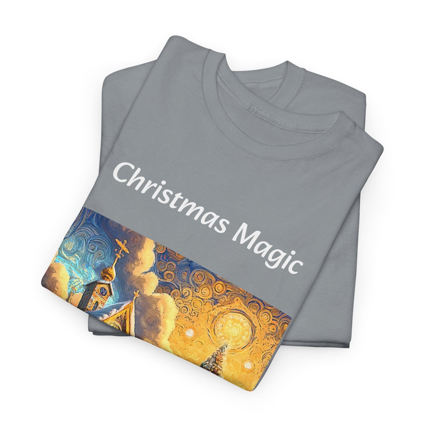 Magic Christmas Amazing Unisex Heavy Cotton Short Sleeve Tee Shirts!