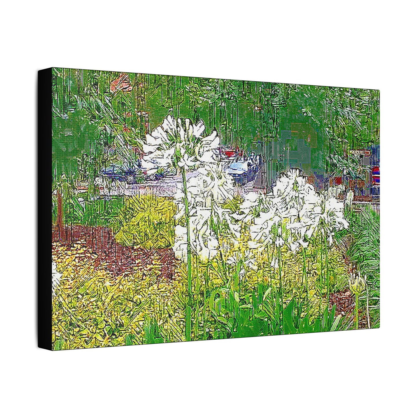 Summer Glory- Art- Gallery Wrapped- Satin Stretched Canvas Gallery Wraps - No Frame Needed