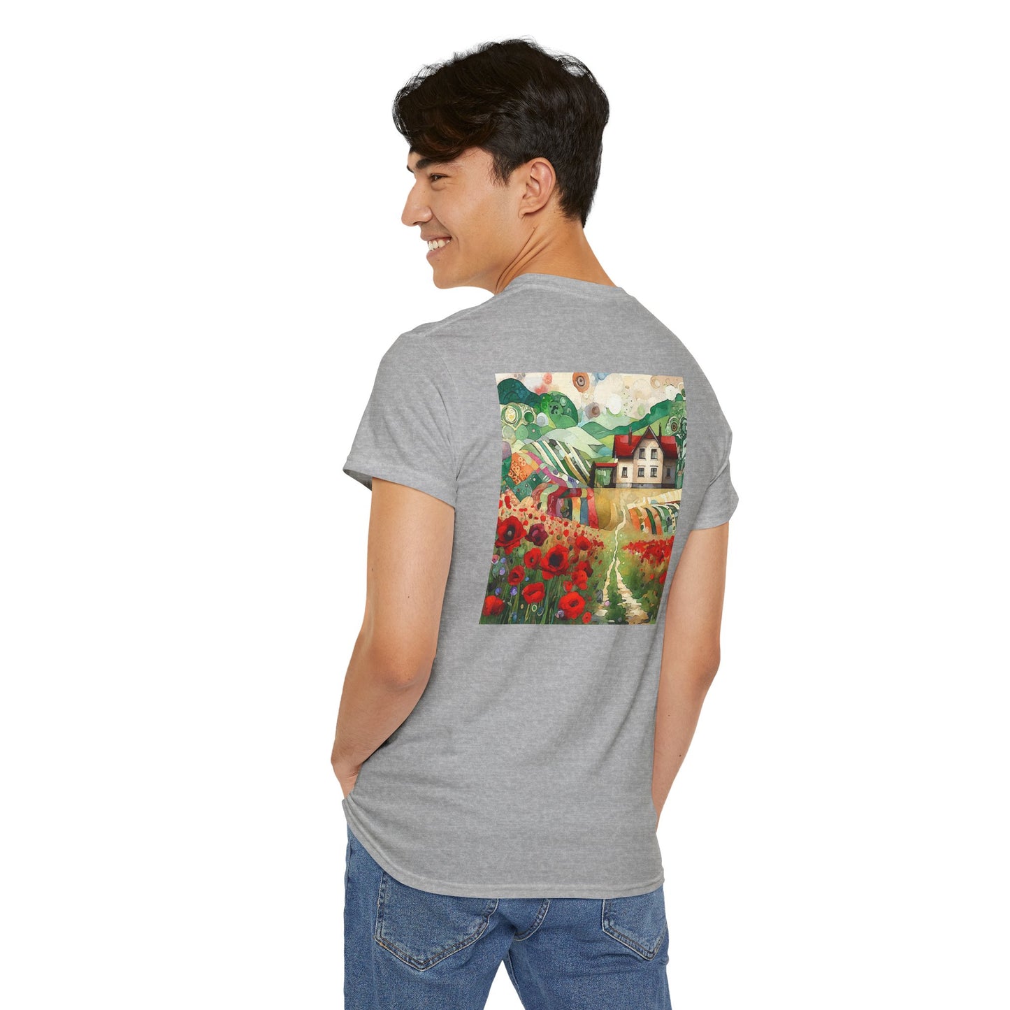 Poppy Hill House - Amazing Unisex Heavy Cotton Short Sleeve Tee Shirts!