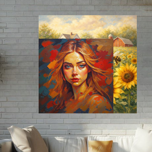 Intense, Motivational Office Wall Art, Success Mindset Print, Business Inspiration Decor, Professional Wall Art, Corporate Office Artwork,  Giclee Paper- Wood- Metal- Canvas