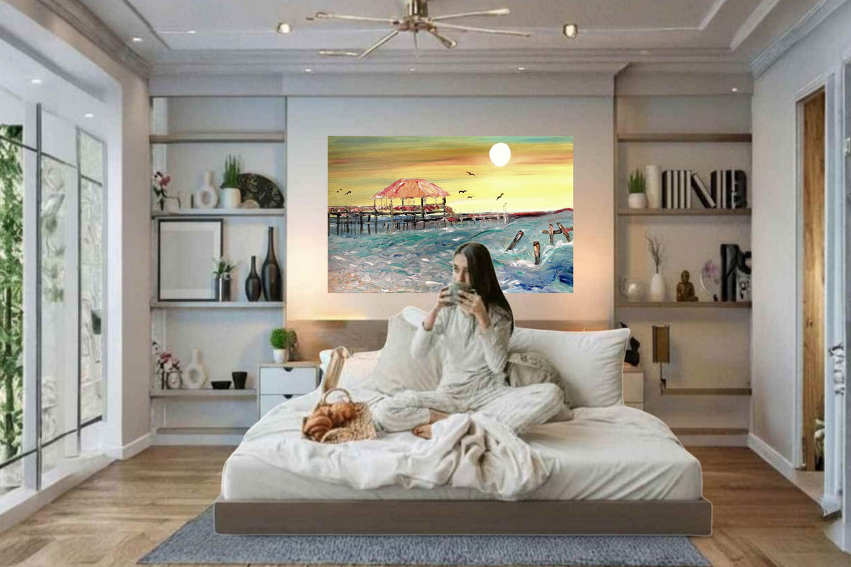 Can't Get Enough of The Mississippi Gulf Coast-Giclee Paper- Wood- Metal- Canvas
