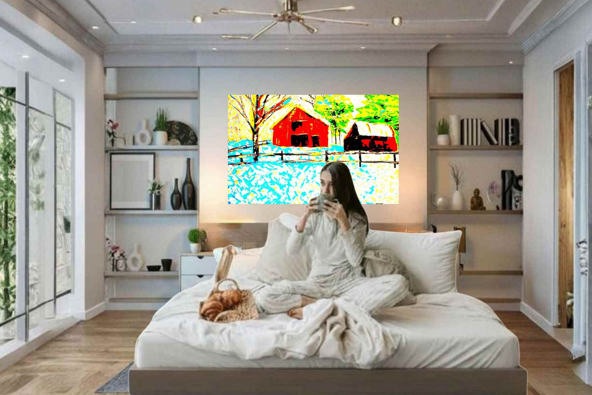 Forsyth Barns| Giclee Paper- Wood- Metal- Canvas