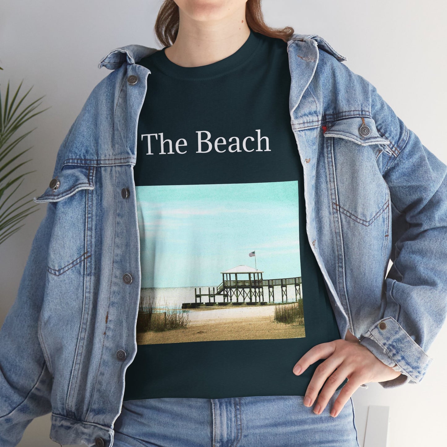 The Beach- Amazing Unisex Heavy Cotton Short Sleeve Tee Shirts!