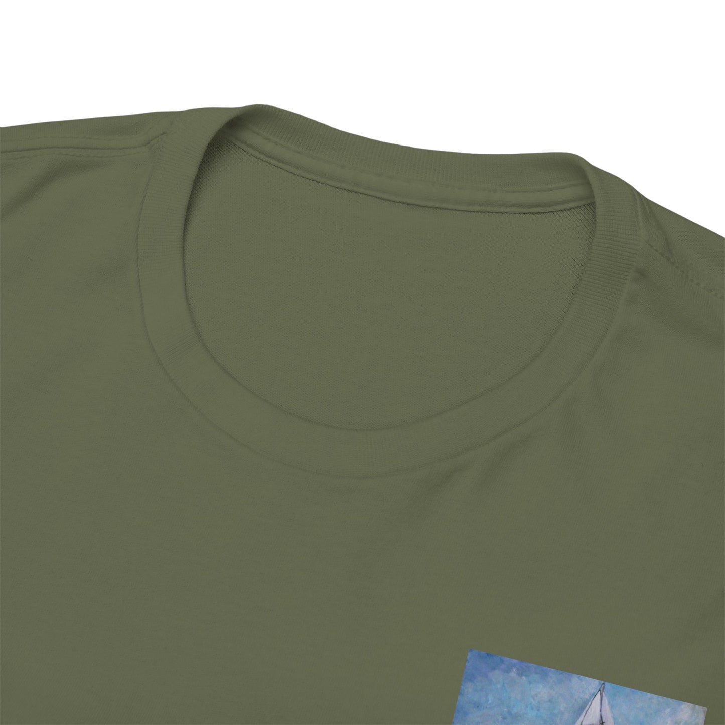 Smoothly Sailing - Amazing Unisex Heavy Cotton Short Sleeve Tee Shirts!