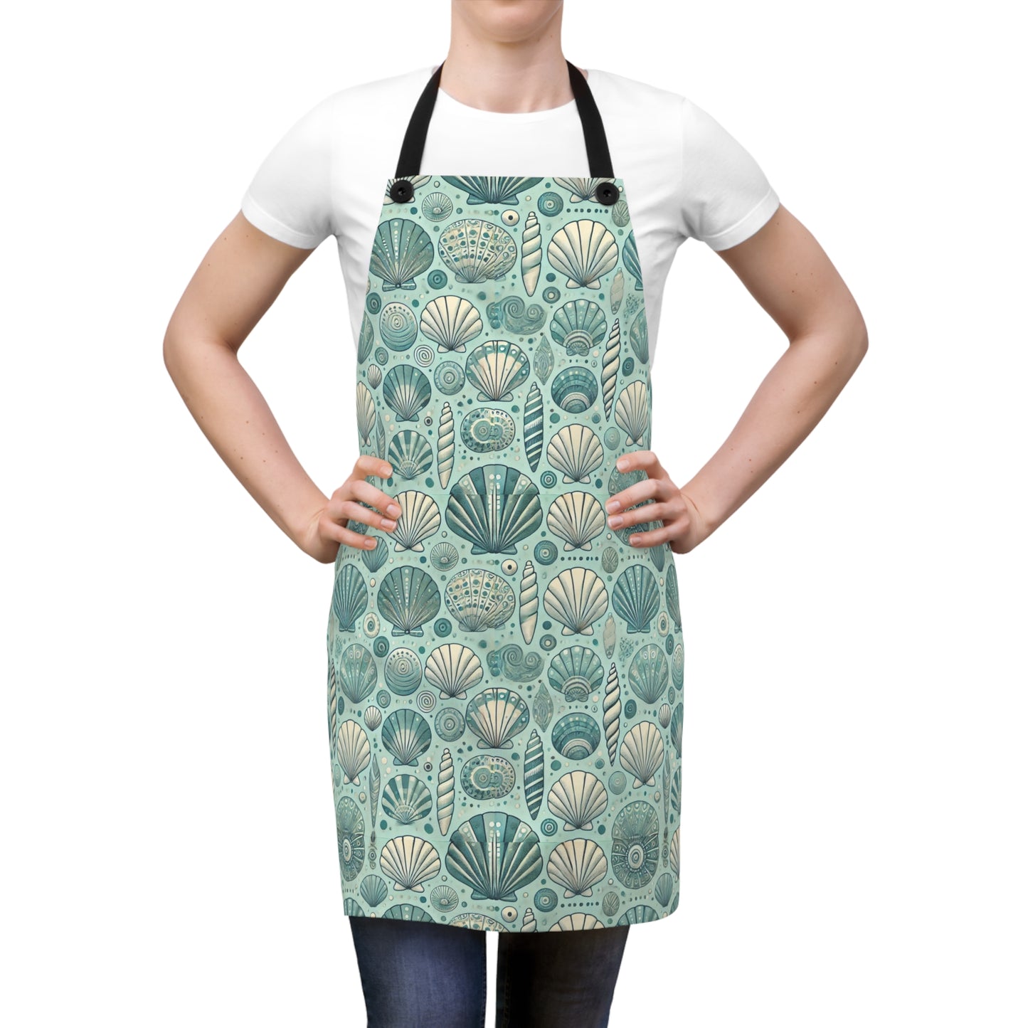 Ocean Sea Shells -Apron