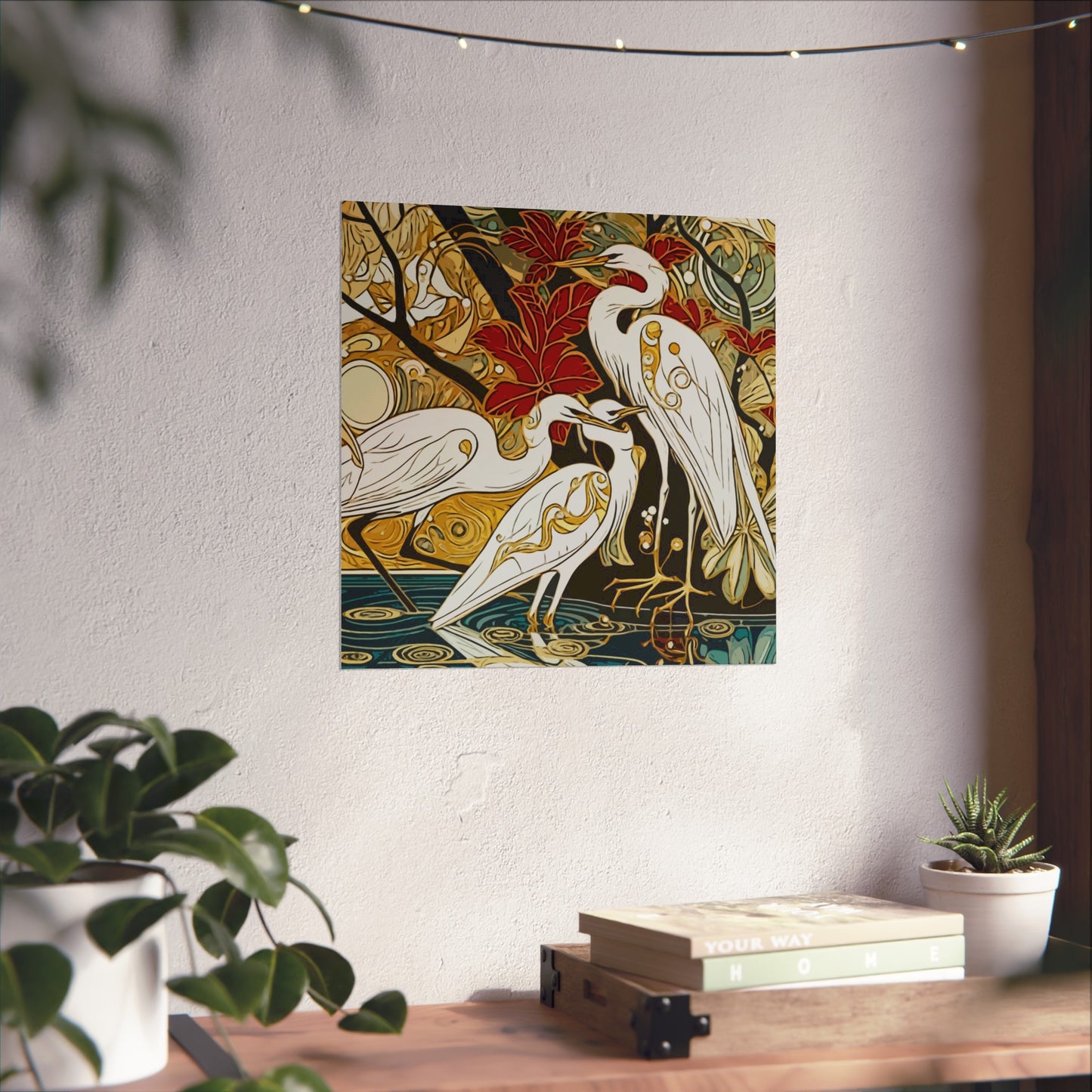 Gorgeous Birds- Art- Giclée Technique Fine Art Posters- No Frame