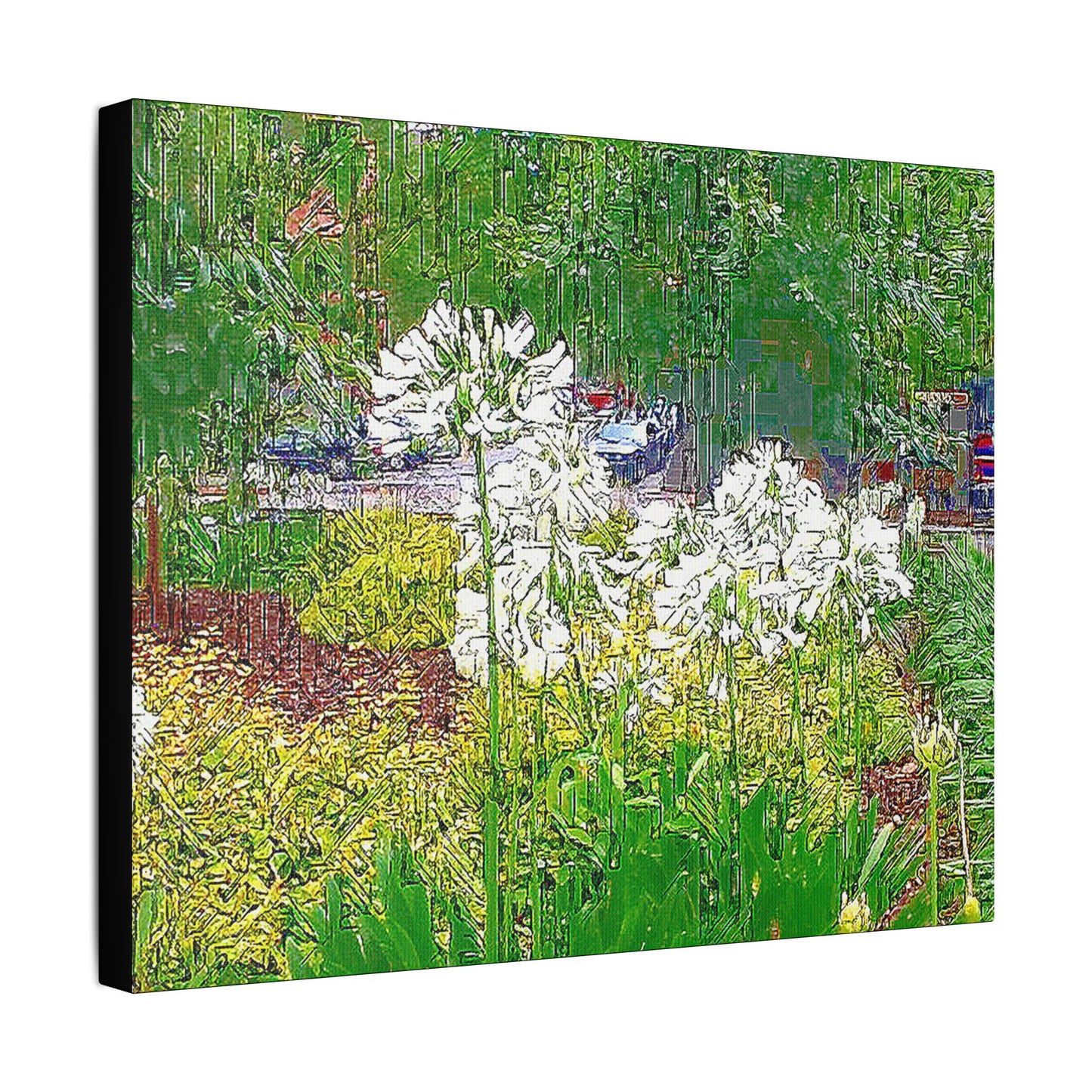 Summer Glory- Art- Gallery Wrapped- Satin Stretched Canvas Gallery Wraps - No Frame Needed